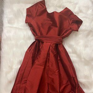 Red formal dress - girls